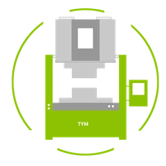 Máquina de moldeo por inyección personalizada